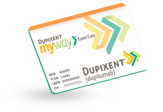 Tarjeta de copago DUPIXENT MyWay®
