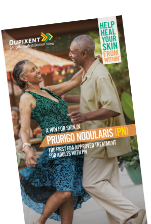 Download the Dupixent® (dupilumab) Patient Brochure for prurigo nodularis (PN)