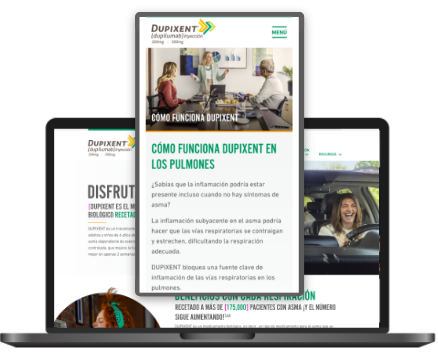 Correos electrónicos y recursos de Dupixent® (dupilumab)