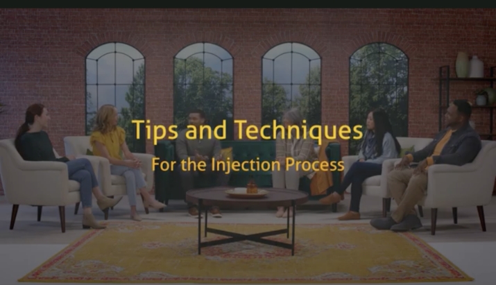 Caregiver Injection Experiences: watch caregivers share their experiences administering with injectable medications